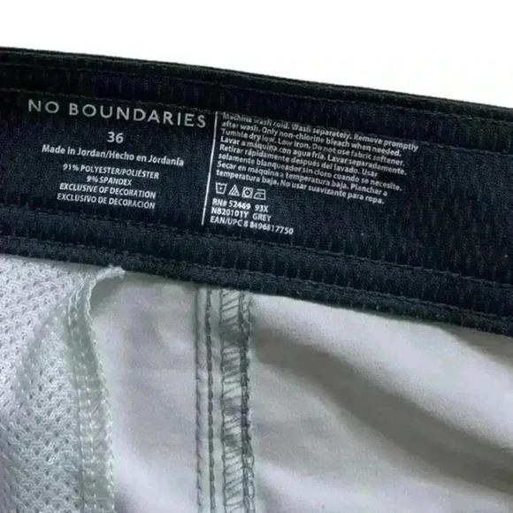 No Boundaries Short Mens Size 36 Swimwear Athletic Board Short - Picture 8 of 8